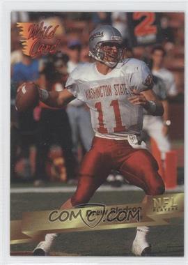 1993 Wild Card - [Base] #141 - Drew Bledsoe