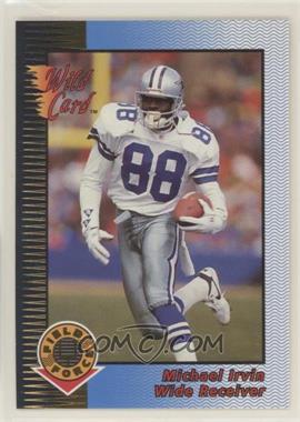 1993 Wild Card - Field Force - Gold #EFF-73 - Michael Irvin