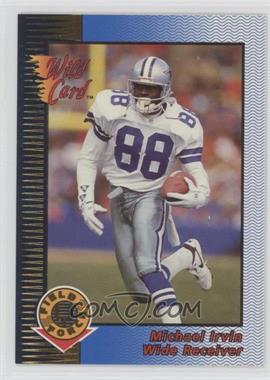 1993 Wild Card - Field Force - Gold #EFF-73 - Michael Irvin