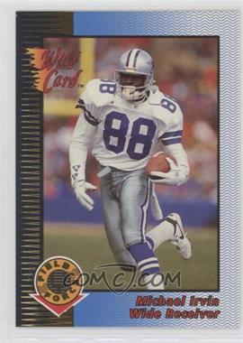 1993 Wild Card - Field Force - Gold #EFF-73 - Michael Irvin