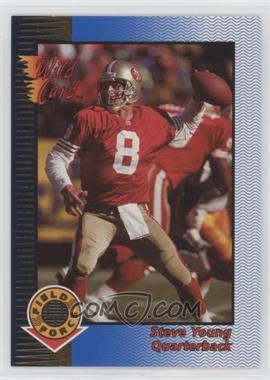 1993 Wild Card - Field Force - Gold #WFF-35 - Steve Young