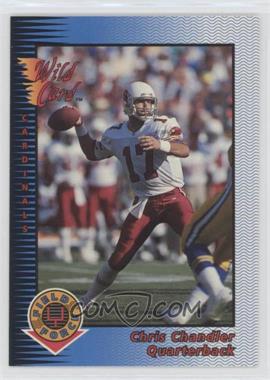1993 Wild Card - Field Force - Silver #EFF-64 - Chris Chandler [EX to NM]