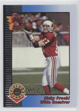 1993 Wild Card - Field Force - Silver #EFF-66 - Ricky Proehl