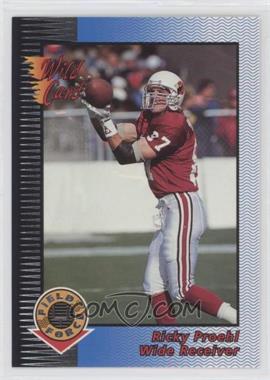 1993 Wild Card - Field Force - Silver #EFF-66 - Ricky Proehl