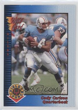 1993 Wild Card - Field Force #CFF-107 - Cody Carlson