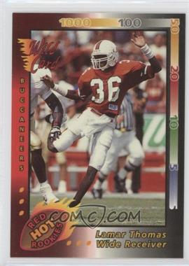 1993 Wild Card - Red Hot Rookies #CRHR-53 - Lamar Thomas