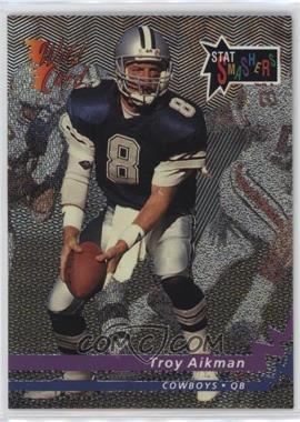 1993 Wild Card - Stat Smashers - Gold #ESS-79 - Troy Aikman