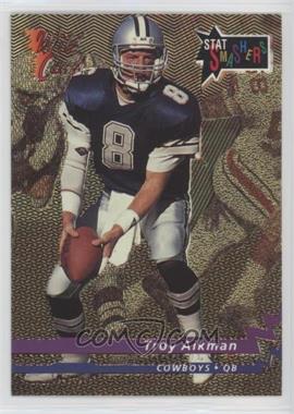 1993 Wild Card - Stat Smashers - Gold #ESS-79 - Troy Aikman