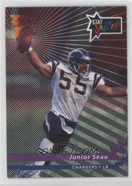 1993 Wild Card - Stat Smashers #WSS-60 - Junior Seau