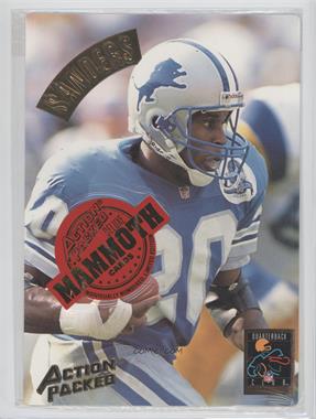 1994 Action Packed - Deluxe Mammoth #MM3 - Barry Sanders /25000