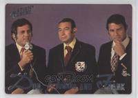 Don Meredith, Howard Cosell, Frank Gifford