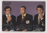 Don Meredith, Howard Cosell, Frank Gifford [Good to VG‑EX]