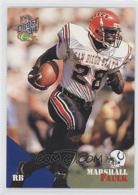 1994 Classic NFL Draft - [Base] #3 - Marshall Faulk