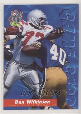 1994 Classic NFL Draft - Game Card #GC 4 - Dan Wilkinson