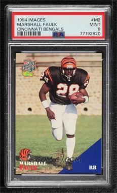 1994 Classic NFL Draft - Marshall Faulk Draft Game Card #M2 - Marshall Faulk [PSA 9 MINT]