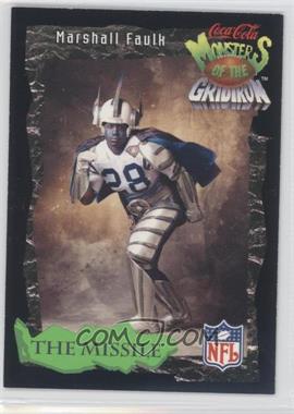 1994 Classic Pro Line Live Coca-Cola Monsters of the Gridiron - [Base] #13 - Marshall Faulk