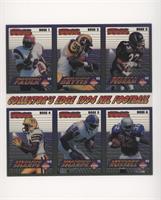 Marshall Faulk, Jerome Bettis, Erric Pegram, Sterling Sharpe, Shannon Sharpe, L…