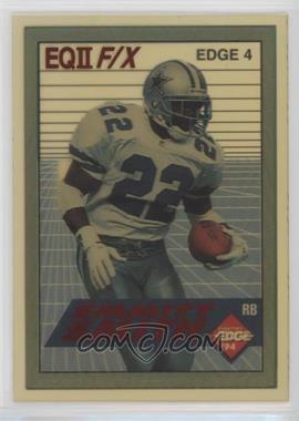 1994 Collector's Edge - EQII F/X - Red #EDGE 4 - Emmitt Smith