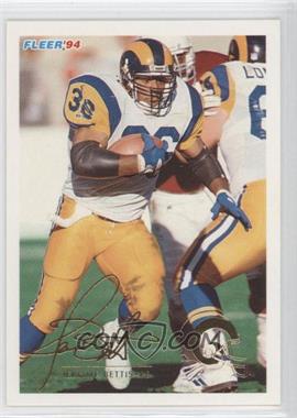 1994 Fleer - [Base] #252 - Jerome Bettis