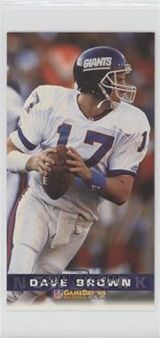 1994 Fleer GameDay - [Base] #287 - Dave Brown