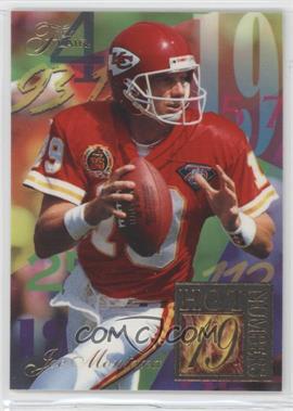 1994 Fleer Ultra - Flair Hot Numbers #8 - Joe Montana