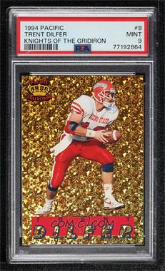 1994 Pacific Crown Collection - Knights of the Gridiron #8 - Trent Dilfer [PSA 9 MINT]