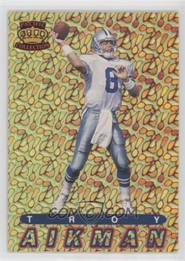 1994 Pacific Prisms - [Base] - Gold #1 - Troy Aikman