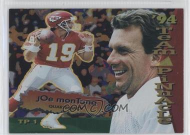 1994 Pinnacle - Team Pinnacle #TP 1 - Troy Aikman, Joe Montana