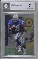 Marshall Faulk [BGS 7 NEAR MINT]