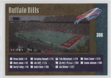 1994 Score - [Base] - Gold Zone #306 - Checklist - Arizona Cardinals, Buffalo Bills