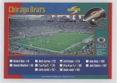 1994 Score - [Base] #308 - Checklist - Chicago Bears, Cleveland Browns