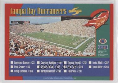 1994 Score - [Base] #318 - Checklist - Tampa Bay Buccaneers, San Diego Chargers