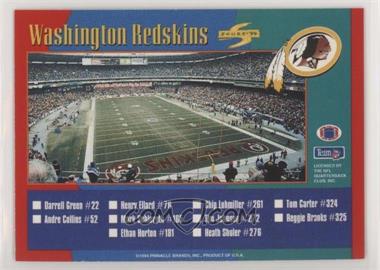 1994 Score - [Base] #319 - Checklist - Washington Redskins, Seattle Seahawks