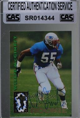 1994 Select - [Base] #205 - Willie McGinest [CAS Certified Sealed]
