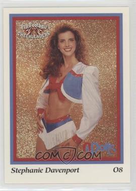 1994 Sideliners Pro Football Cheerleaders - Houston Oilers Derrick Dolls #O8 - Stephanie Davenport