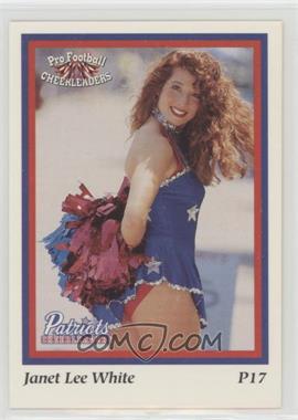 1994 Sideliners Pro Football Cheerleaders - New England Patriots Cheerleaders #P17 - Janet Lee White