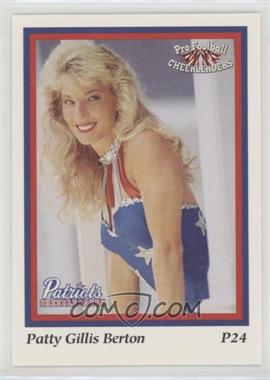 1994 Sideliners Pro Football Cheerleaders - New England Patriots Cheerleaders #P24 - Patty Gillis Berton