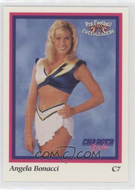 1994 Sideliners Pro Football Cheerleaders - San Diego Charger Girls #C7 - Angela Bonacci