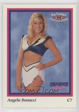 1994 Sideliners Pro Football Cheerleaders - San Diego Charger Girls #C7 - Angela Bonacci