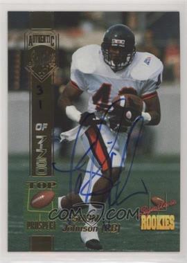 1994 Signature Rookies - [Base] - Authentic Signatures #26 - LeShon Johnson /7750