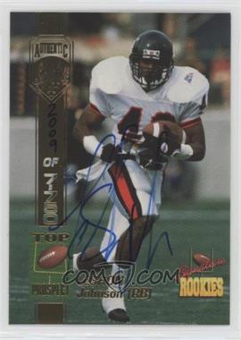 1994 Signature Rookies - [Base] - Authentic Signatures #26 - LeShon Johnson /7750