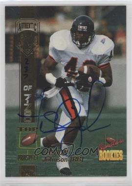 1994 Signature Rookies - [Base] - Authentic Signatures #26 - LeShon Johnson /7750