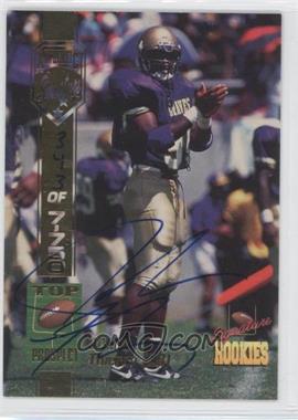 1994 Signature Rookies - [Base] - Authentic Signatures #54 - John Thierry /7750