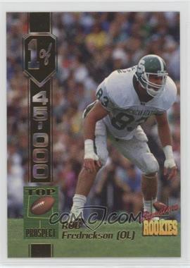 1994 Signature Rookies - [Base] #18 - Rob Fredrickson /45000 [Noted]