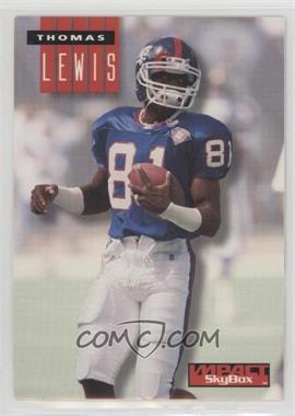 1994 Skybox Impact - Rookie Redemption #24 - Thomas Lewis