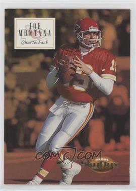 1994 Skybox Premium - Inside the Numbers #8 - Joe Montana