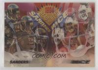 Deion Sanders, Jerry Rice #/4,500