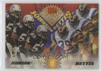 Vaughan Johnson, Jerome Bettis #/4,500