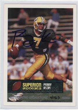 1994 Superior Rookies - [Base] - Autographs #35 - Perry Klein /5000