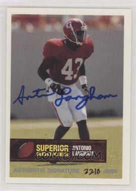 1994 Superior Rookies - [Base] - Autographs #43 - Antonio Langham /4000